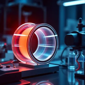 Visual representation of magnetic technologies and research collaboration