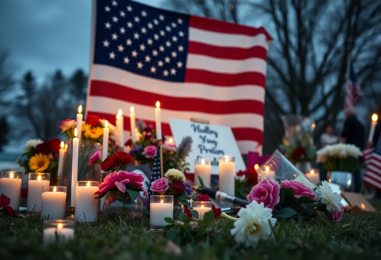 Memorial for Political Activist