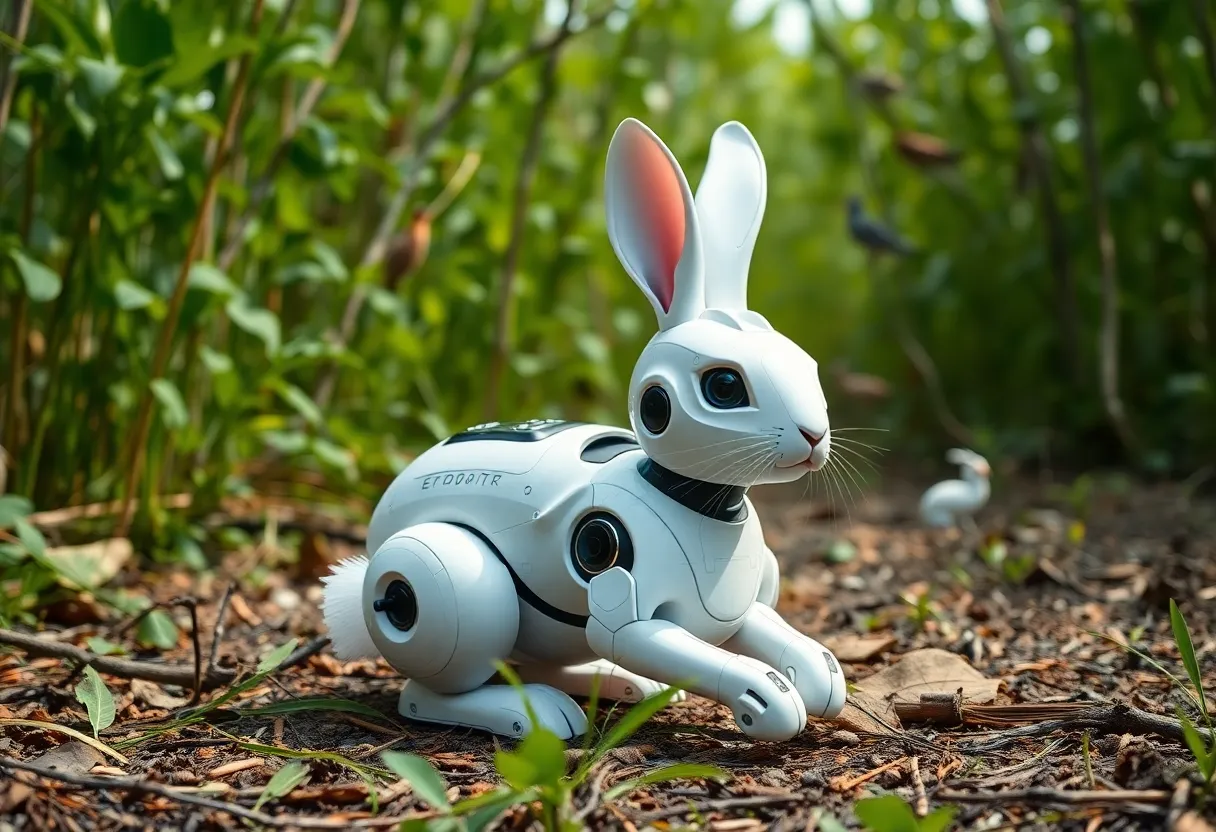Robotic Rabbit in Everglades