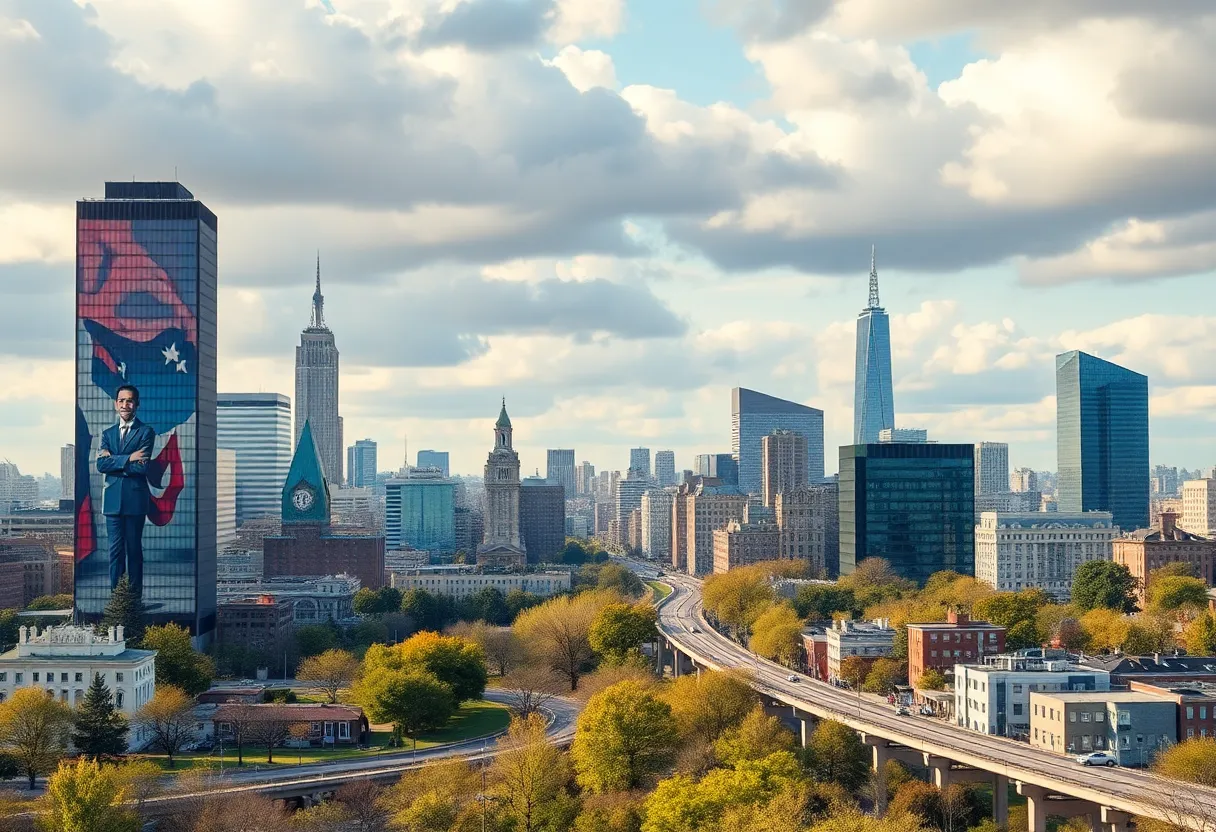Tallahassee City Commission election campaign themed artwork