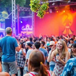 Community members enjoying live music at an outdoor concert in Tallahassee