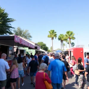 Community events in Tallahassee featuring local music and food