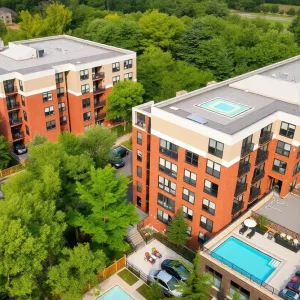 The Mark Tallahassee student housing community buildings