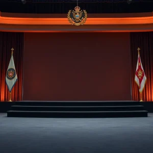 Tom Hanks Award Ceremony Stage