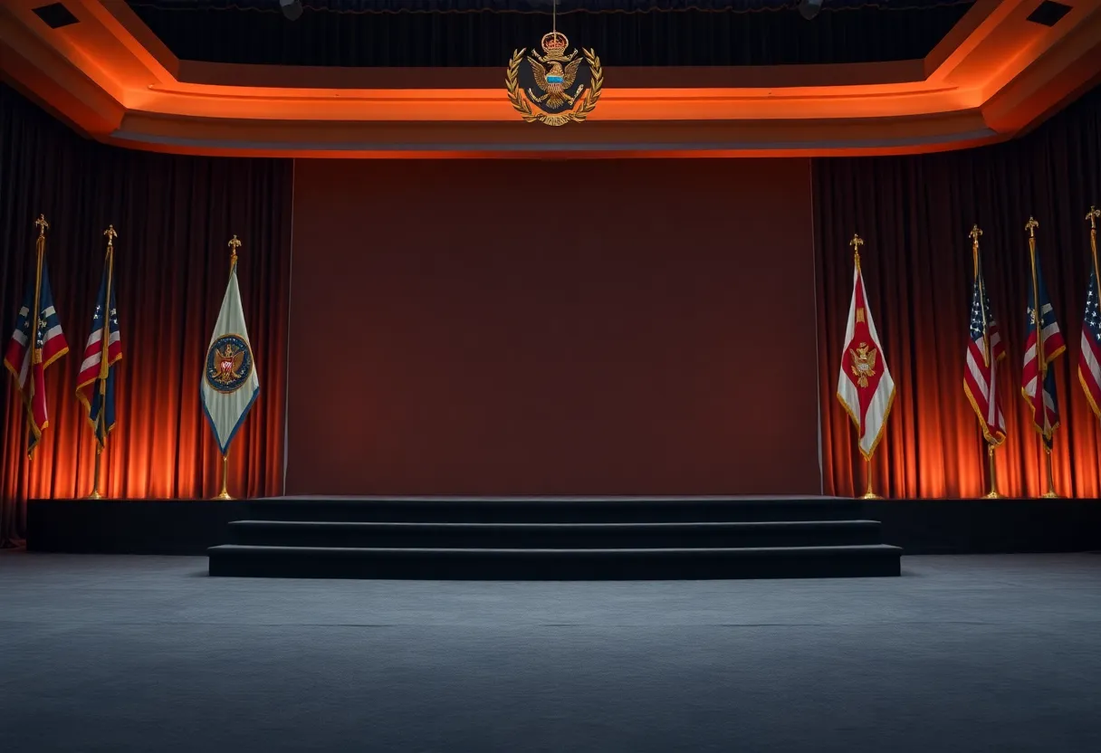 Tom Hanks Award Ceremony Stage