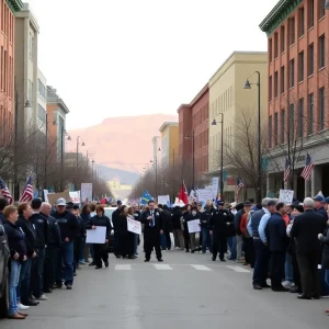 Rally Site Aftermath in Utah