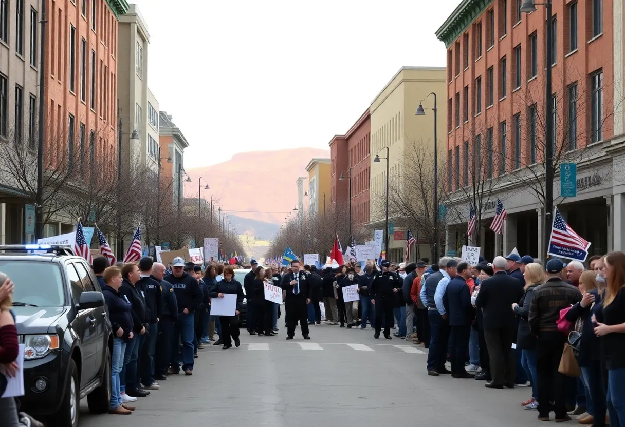 Rally Site Aftermath in Utah