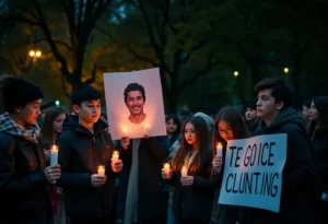 Vigil for Charlie Kirk