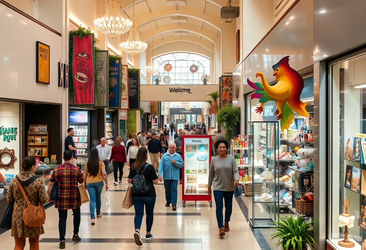 Aventura Mall Bustling Scene