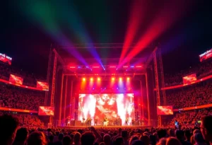 Bad Bunny Super Bowl Halftime Show Stage