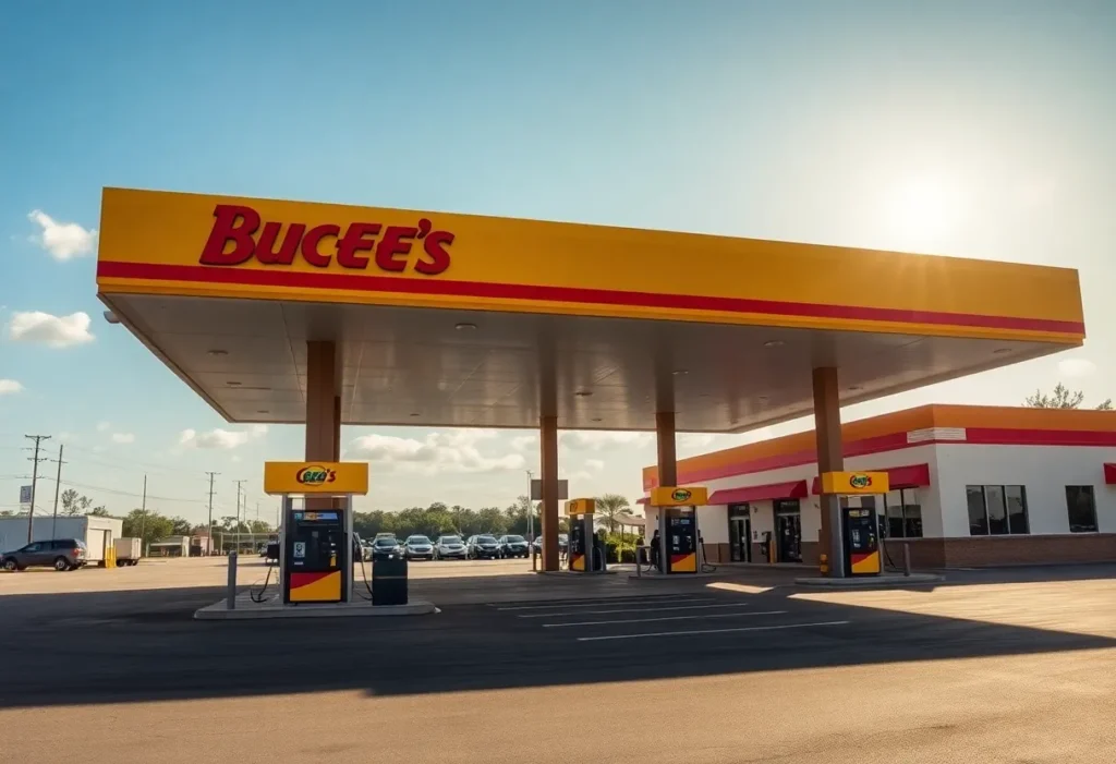 Artist's rendering of the new Buc-ee's gas station in Tallahassee