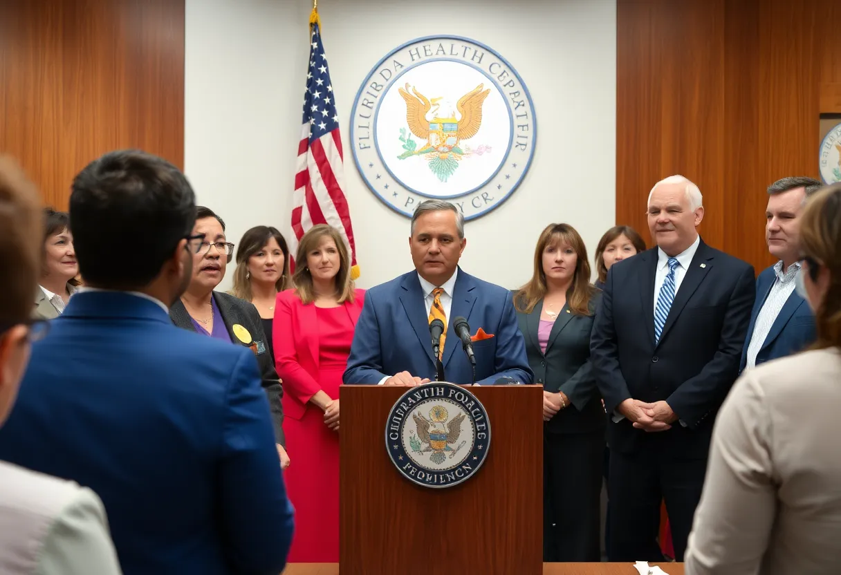 Florida Health Department Press Conference