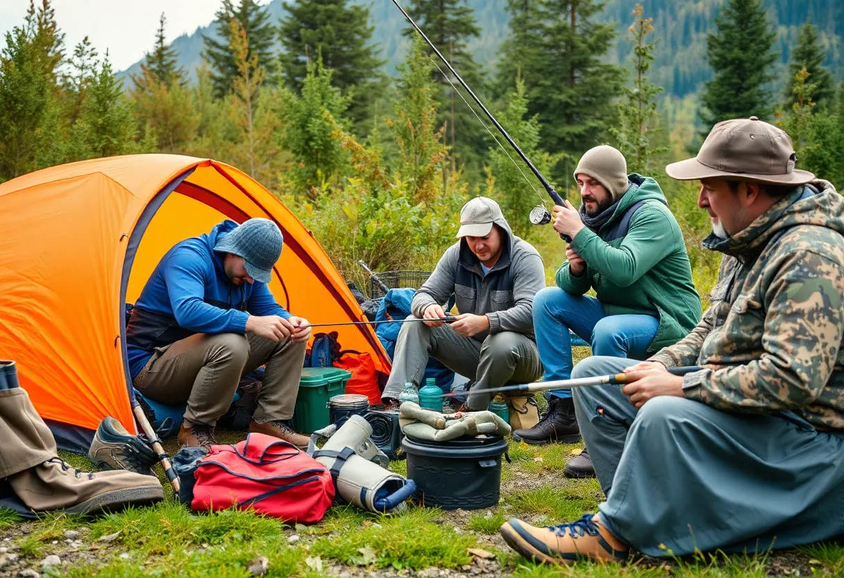 Florida Sales Tax Holiday Camping Scene