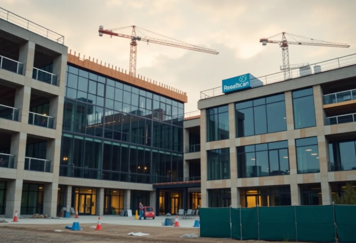 Conceptual image of Florida State University's academic health center