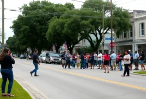 Community gathering in Tallahassee amidst rising gun violence concerns