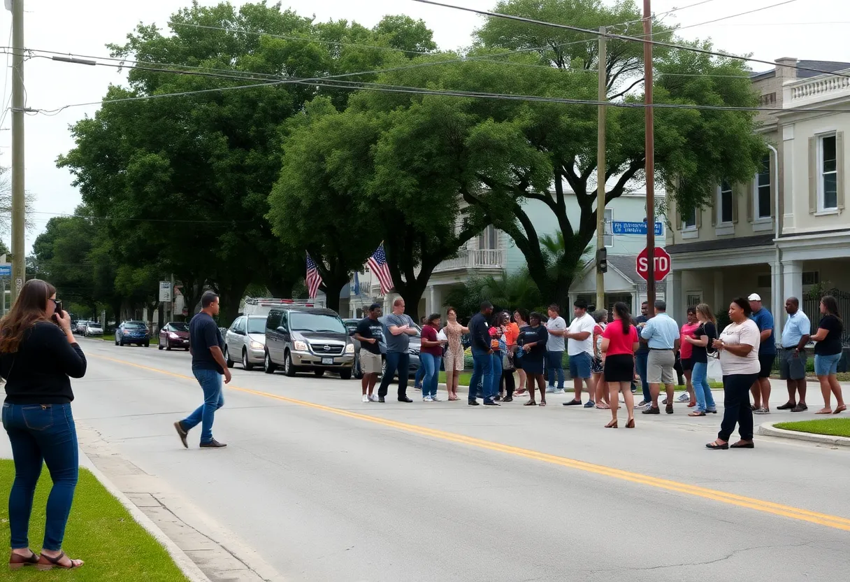 Community gathering in Tallahassee amidst rising gun violence concerns