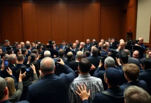 Tyler Robinson High-Profile Trial Scene